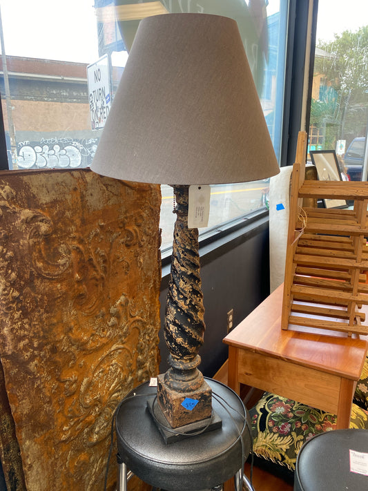 Lamp with shade