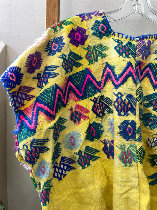 Vintage Embroidered Poncho