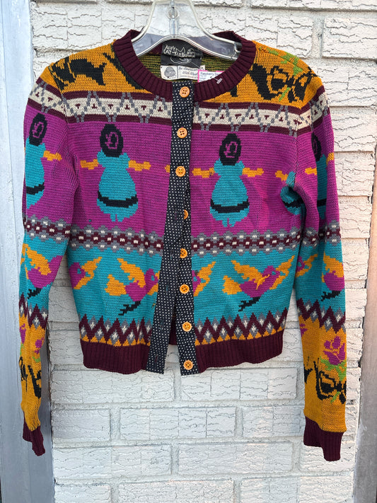 Alley Cat by Betsey Johnson Size XS Cardigan