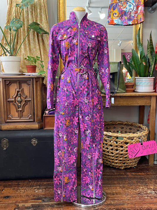 Derek Lam Psychedelic Floral Jumpsuit