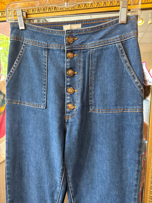 Sezane Size 6 Jeans