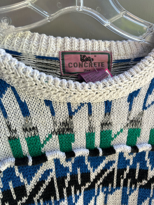 Concrete Mix Size M Sweater