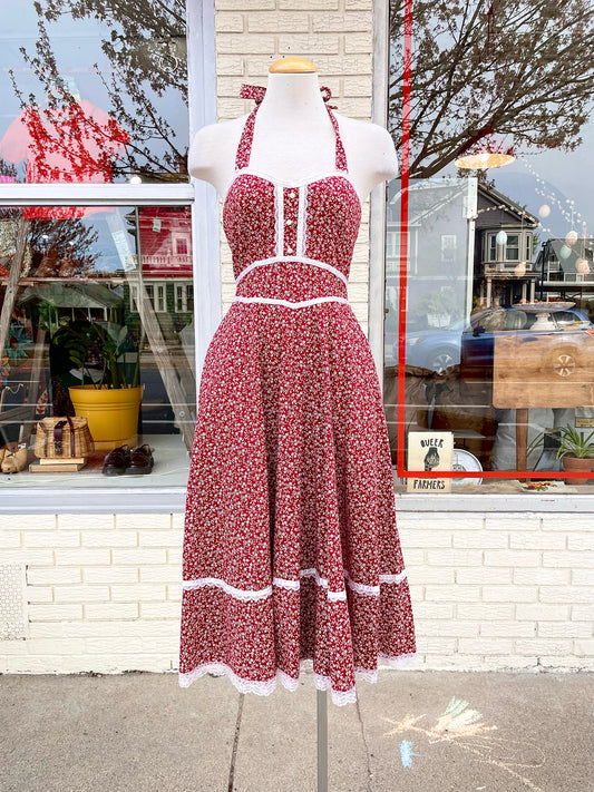 1970s Gunne Sax Dress