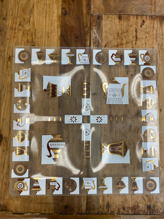 Square decorative dish