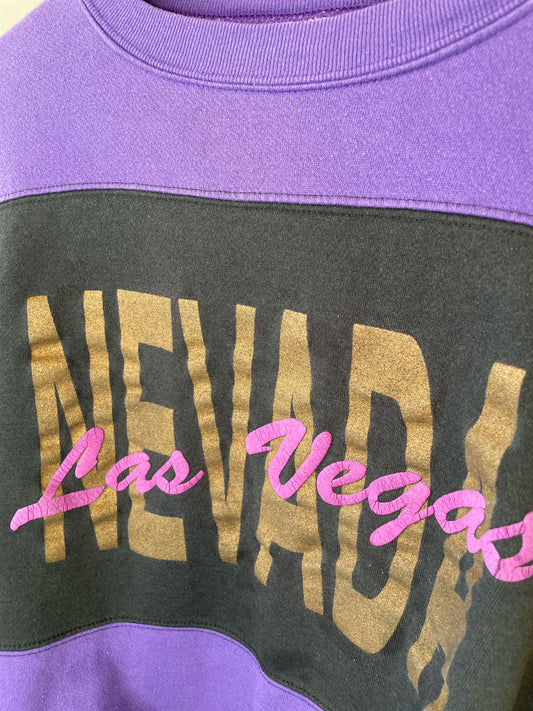 Vintage Las Vegas Graphic Crewneck Sweatshirt